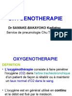 OXYGENOTHERAPIE IDE de PNEUMOLOGIE