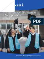 MSC Programs