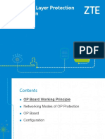 OTN Optical Layer Protection OP Protection 36P