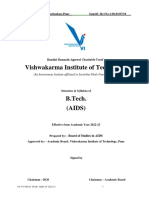 AI and DS - Syllabus&Structure 2022-23