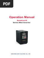 GD10 Series Mini Inverter - V2.2