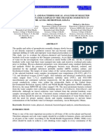 003 Physico Chemical and Bacteriological Analysis of Selected Borehole Well Water S