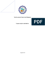 The Pre-Colonial Trade in The Philippines