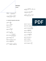 Cálculo de Límites y Derivadas