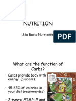 NUTRITION Power Point