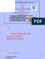 GRUPO 1 Transmision de Caracteres Hereditarios