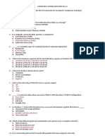 COMPUTER SYSTEMS SERVICING NC 11 Assessment Test