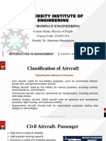 L5. Classification of Aircraft Based On Purpose