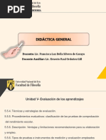 Técnicas y Estrategias de Evaluación