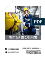 Api 571 Class Notes