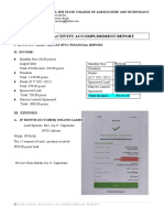 F5-Individual Activity Accomplishment Report