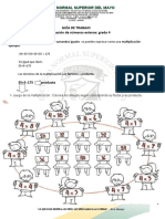 Guia de Trabajo Matematicas Grado 4