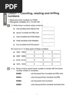 Maths Year 4