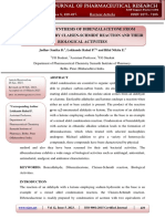 Review On Synthesis of Dibenzalacetone From Benzaldehyde by Claisen-Schmidt Reaction and Their Biological Activities