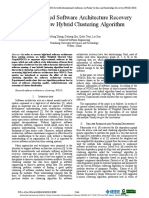 Object-Oriented Software Architecture Recovery Using A New Hybrid Clustering Algorithm