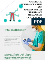 Antibiotic Resistance Healthcare Infographics by Slidesgo