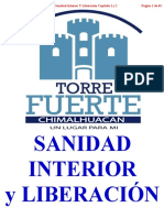 Sanidad Interior y Liberación