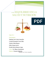 Desequilibrio en La Salud y Nutrición