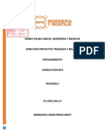 Mario Palma García, Ingeniería Y Montaje: Estado Del Documento #De Estado de Revision