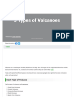 5 Types of Volcanoes