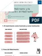 3ra INVESTIGACION - EL MATRIMONIO