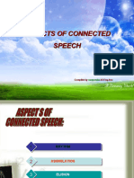 Fdocuments - in - Chapter 8 Aspect of Connected Speech