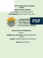 Electronica Digital Resultado de Aprendizaje 1