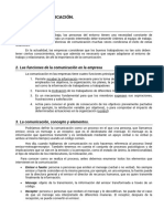 APUNTES Tema 5. LA COMUNICACIÓN