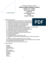 12th Investigatory Project Chemistry 2023-24