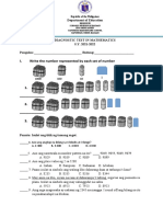 Diagnostic Test in Math and English