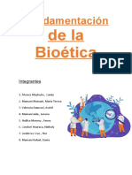 Fundamentación de La Bioética