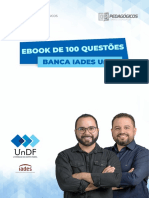 Ebook - 100 - Questões - Banca Iades