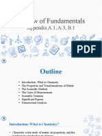 Chem 20A - Review of Fundamentals