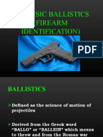 Forensic Ballistics