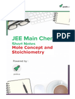 JEE Main Short Notes Mole Concept and Stoichiometry - pdf-15