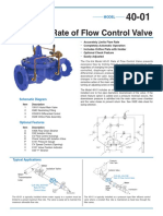 Rate of Flow Control Valve