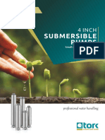 TORK SUBMERSIBLE 4inch PUMPS