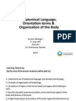 1 - Anatomical Language