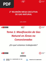 Ppt-2023 Mesa Ejecutiva de Gas Natural - 2 Reunión