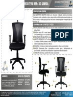 Ficha Técnica Silla - Saoma