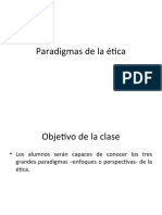 Paradigmas de La Ética