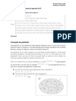 Definicion de Particion y Subconjuntos Del Ejercicio 6.37