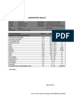 Laboratory Result Dewasa