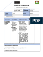 Sesión de Aprendizaje de Comunicacion 14-08-2023