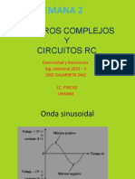 Semana 2 Numeros Complejos y Circuito RC