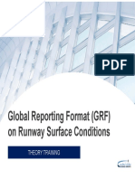 Global Reporting Format (GRF) On Runway Surface Conditions: Theory Training