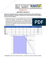 Practico de Metodo Grafico en Investigacion Operativa de La Escuela Militar de Ingenieria EMI UASC