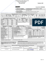 Electricity Bill Duplicate Bill