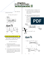 TEMA 4 ALGEBRA NIVEL AVANZADO Factorización II