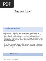 Business Laws 1